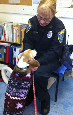 Nancy Bersani, Animal Control Officer at Milton Animal League in Massachusetts, recommending Alana Stevenson for humane, science-based dog and cat behavior services