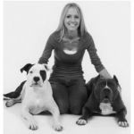 positive dog training for two rescued pit bulls, Georgia — Alana Stevenson review