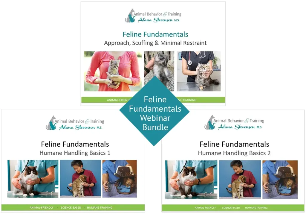 approach, scruffing, and minimal restraint; humane feline handling 1 and 2 — 3 tutorials to handle cats safely